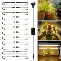 1-12Pcs LED Strips Growing Lamp Full Spectrum Sunlight Phytolamp for Vegetables Plant 220V 30/50cm LED Bars Grow Light 2.7W 6W