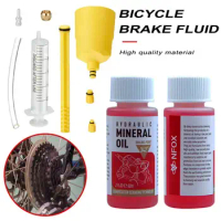 Bicycle Brake Oil Mountain Bikes Maintenance Brake Fluid Mineral Oil System Fluid Bike Repair Accessories Oil Injector