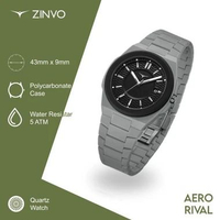 Jam Tangan Quartz Analog Zinvo Aero Rival Eclipse Polycarbonate