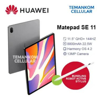 TAB Huawei Matepad SE 11 WIFI ONLY 4/128 4GB 128GB Garansi RESMI Gray+Stylus