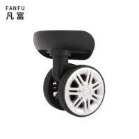 Luggage Wheel Replacement Wheel Suitcase Accessories Trolley Case Parts Travel Wheel Components Pull Rod Box Universal Casters