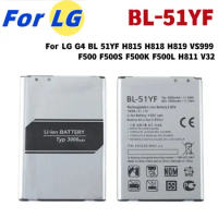 New Battery 3000mAh BL-51YF Battery For LG G4 BL 51YF H815 H818 H819 VS999 F500 F500S F500K F500L H811 V32 Phone Batter
