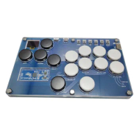 14Key Joystick Hitbox Keyboard Arcade Stick Controller for PS4/PS3/Switch/Steam Arcade Hitbox Controller Fight Sticks A