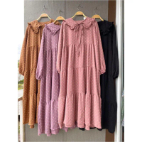 Syahna - ZULFA MIDI DRES AMANDA AMINDA MIDI DRESS URAGIRI DRESS WANITA BUSUI