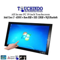 All In One PC i7 +8G+128Gb Touchscreen 19 inch
