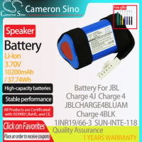 CameronSino Battery for JBL Charge 4 Charge 4J JBLCHARGE4BLUAM Charge 4BLK fits JBL 1INR19/66-3 SUN-INTE-118 Speaker Battery