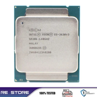 Intel Xeon E5 2630 V3 2630V3 2.4Ghz 8-Core LGA 2011-3 cpu processor