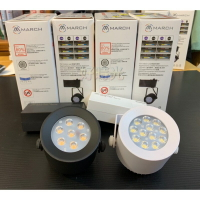 MARCH 山茶花 LED 軌道燈 投射燈 7珠 10W 12珠 15W 歐司朗 晶片 高亮度 COB 白色黑色
