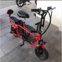 ZB(正步)48v 20ah超大電池媽寶車電單車親子助力車 腳踏車 電動車