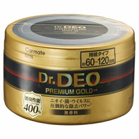 權世界@汽車用品 日本CARMATE Dr. Deo金牌除菌消臭劑罐 400%加倍消臭 500g D275