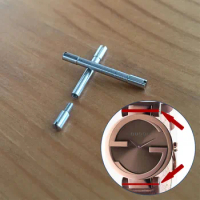 steel screw tube for Gucci Interlocking 29mm quartz watch YA1335 parts tools