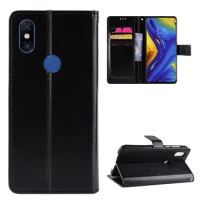 Fashion Wallet PU Leather Case Cover For Xiaomi Mi Mix 3/Mi Mix 4 Flip Protective Phone Back Shell Holders Xiaomi Mix 3