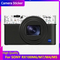 For SONY RX100M6/M7/M4/M5 Camera Sticker Protective Skin Decal Vinyl Wrap Film Anti-Scratch Protector Coat DSC-RX100M4 M5 M6 M7