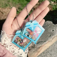 Kpop TREASURE Cute Cartoon Characters TRUZ Keychains Acrylic Key Ring Pendant