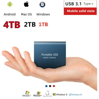 移動固態硬碟迷你sdd大容量8TB 4TB 2TB 1TB金屬