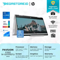 HP Pavilion x360 14-EK1006TU Silver [Intel Core i7-1355U 16GB 512GB 14"FHD IPS FlipTouch Intel Iris 
