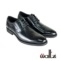 【Waltz】職人巧思 經典雕花 側V綁帶 紳士鞋皮鞋(4W512067-02 華爾滋皮鞋)