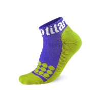 【titan太肯】專業籃球襪Light_紫/綠(全面防護機能運動襪)