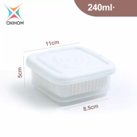 Oxihom Oxihom Food Container Kotak Tempat Makan Toples Plastik dengan Saringan S2440