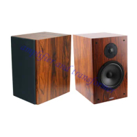 8-inch 8-ohm 60W 2-way frequency passive speaker home theater bookshelf speaker with low distortion. sound is sweet and delicate