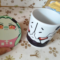 New hot Adam Smasher Anime Edgerunners Funny Adam Mug Rebecca Coaster Water Coffee Cup Prop