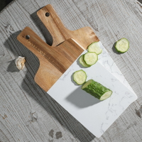 實木砧板面包板西餐盤托盤披薩板大理石拼接菜板水果砧板