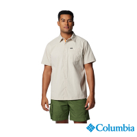 Columbia哥倫比亞 男款-Landroamer 超防曬UPF50防潑短袖襯衫-卡其 UAM17750KI/IS