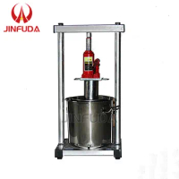 12L Home Manual Hydraulic Fruit Squeezer Small Grape Blueberry Mulberry Presser juicer Stainless Steel juice press machine