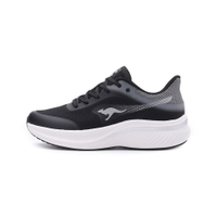 KANGAROOS RUN LUNAR 輕量慢跑鞋 黑白 KW41390 女鞋