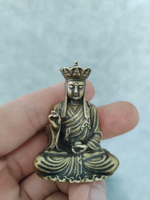銅器老物件佛像地藏王菩薩擺飾銅佛擺飾，圖片實拍，尺寸高5寬3