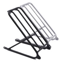 300G for Aceoffix Brompton Bicycle Standard Rear Rack for Brompton Folding Rack Aluminum Alloy Shelf Bikes Accessories