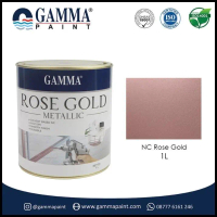 Ready Rose Gold Metallic - 1L - Cat Duco Metalik Nc Besi & Kayu Solvent Base Original