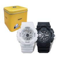 SNOOPY史努比 70周年紀念款手錶 防水指針式數位錶
