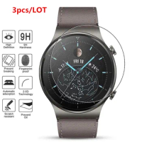 3 Pack for Huawei Watch GT2 Pro/GT2 Pro ECG Tempered Glass Screen Protector 9H Smartwatch Protective Glass
