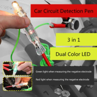 Electric Socket Wall for DC Power Outlet Detector Tester Pen LED Light Non-Contact Test Pencil