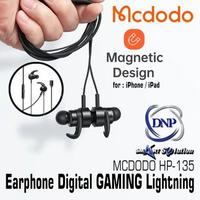 MCDODO HP-133 HP-135 Earphone Gaming Double Microphone Digital Audio - HP-135 IPHONE, Black HP-135 I