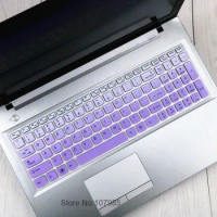 Silicone Keyboard Cover Protector Skin for Lenovo IdeaPad Y580 Y570 Y570D Y500 Y510 Y510P Z580 Z560 Z565 Z570 Z575 Laptop