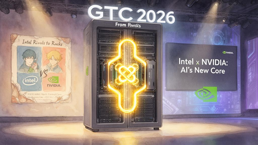 GTC 2026】インテル、エヌビディアのカンファレンスに登壇へ AIシフト