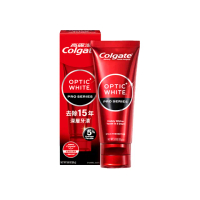 【Colgate 高露潔】OPTIC WHITE光感．白 5% Pro Series瞬白牙膏85g(牙齒美白/去除15年牙漬)