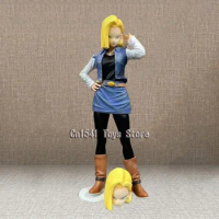26cm Anime 18 Lazuli Dragon Ball Z Figures Cpr Android 18 Figurine Evil Series Double-headed Statue PVC Collection Model Toys