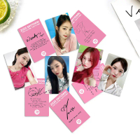 Thẻ Ảnh SMTOWN Nhung Đỏ, YERI WENDY JOY SEULGI, Bộ Sưu Tập Kpop, Thích Hợp Cho Bộ Sưu Tập, YM, Card 