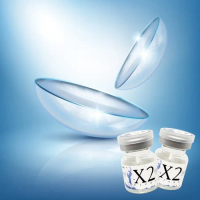SOFTLENS X2 CLEAR-BENING TAHUNAN (-0.50 s/d -20.00) Lensa Eye