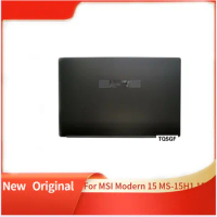Black Brand New Original LCD Laptop Back Cover For MSI Modern 15 MS-15H1 15H2 Black