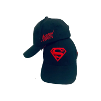 TOPI ANAK SUPERMAN MOTIF BORDIR TIMBUL