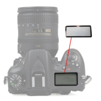 Shoulder small Externe Vitre Outer Glass screen Repair part For Nikon D80 D90 D200 D300 D600 D610 D700 D800 D7000 D7100 D3X