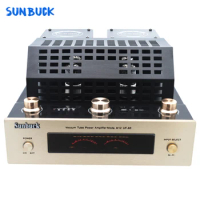 Sunbuck Premium 6K3P HI-FI 4.2 Bluetooth 160W 2.0 Vacuum Tube Amplifier supports USB SD sound Vacuum Tube Amplifier Audio