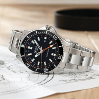 MIDO美度 官方授權 OCEAN STAR海洋之星 GMT潛水機械腕錶 母親節 禮物 44mm/M0266291105101