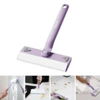 Mini Mop Disposable Face Washing Towel Mop Rotating Head Cleaning Mop with Hanging Hole for Home Floor Window