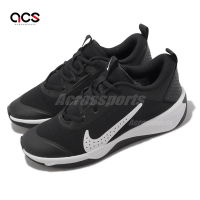 Nike 排球鞋 Omni Multi-Court GS 女鞋 大童 黑 白 室內運動 羽球鞋 桌球鞋 運動鞋 DM9027-002