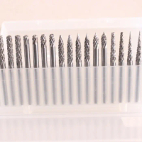 MATA BOR GERINDA TUNER CUNER CARBIDE BUR 3X3 MM SET Bayar Di Tempat